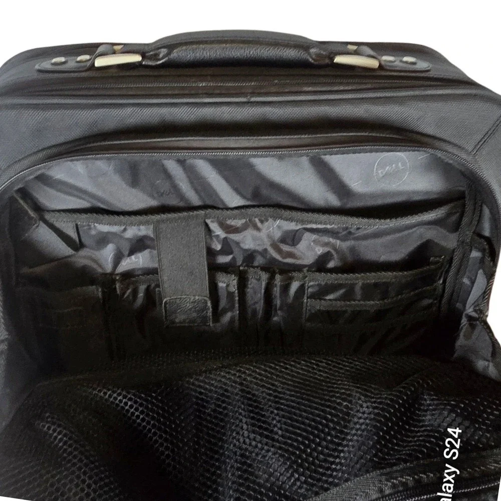 DELL Black Laptop Bag Briefcase Shoulder Strap‎ Business Travel Commute